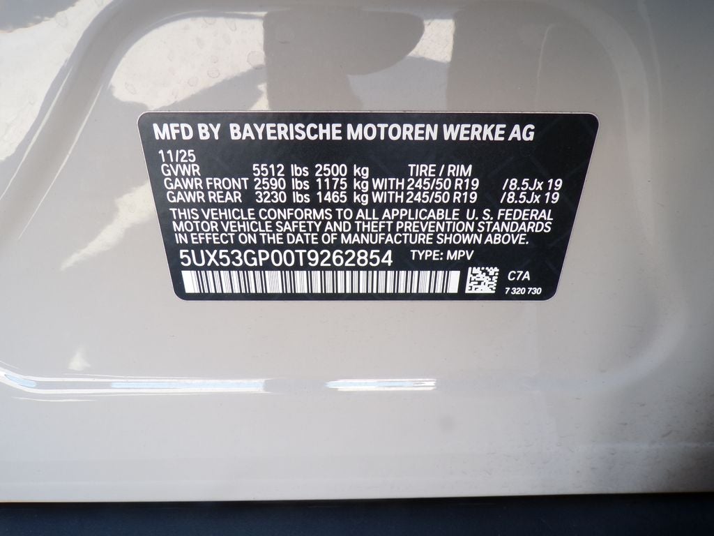 2026 BMW X3 30 xDrive