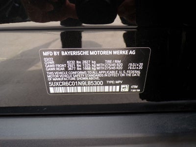 2022 BMW X5 xDrive40i