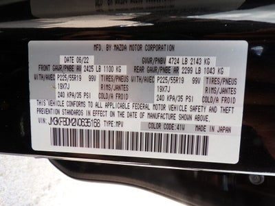 2022 Mazda Mazda CX-5 2.5 S Premium Package