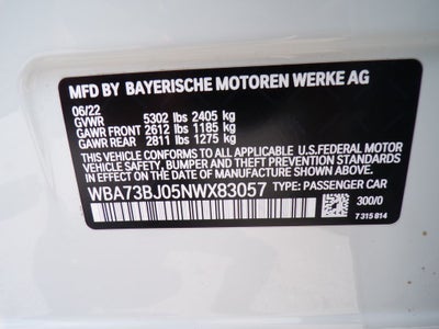 2022 BMW 5 Series 540i xDrive