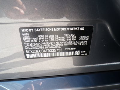 2026 BMW X5 xDrive40i