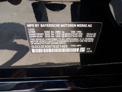 2026 BMW X6 xDrive40i
