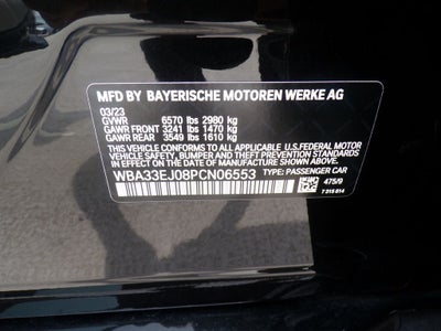 2023 BMW 760i 760i xDrive