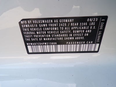 2023 Volkswagen Golf R 2.0T 20th Anniversary Edition